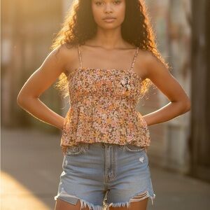 American Eagle Outfitters Floral Camisole Top